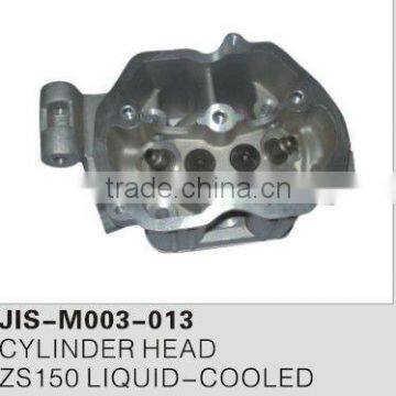 motorcycle engine parts motorcycle cylinder head for ZS150 LIQUID-COOLED