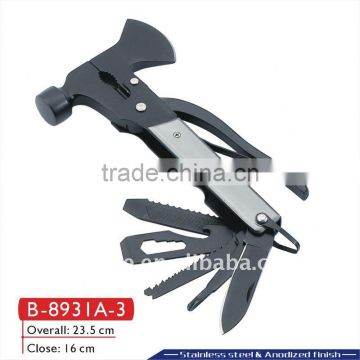 2014 New design multi function stainless steel hammer wrech hand tools B-8981A-3