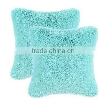 High Pile Faux Fur Plush Pillow Cover photo-5