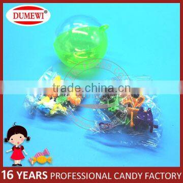 6CM Rainbow Ball Toy Plastic Balls With Small Toys and Candy photo-3