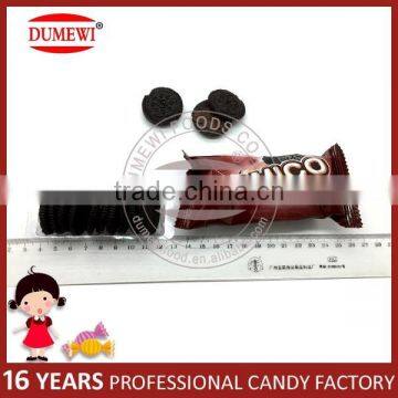 30g Halal Mini Sandwich Chocolate Flavor Filled Biscuits Cookies photo-4