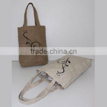 Grocery bag made from jute by petals concept