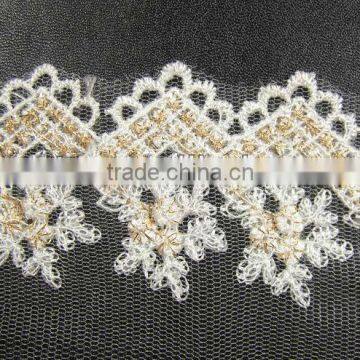 2013 Newest design dressing wholesale lace trim