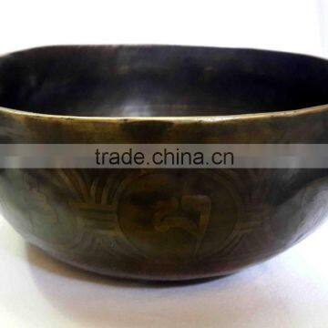 Best Selling Symbolic Tibetan Healing Meditation Singing Bowl