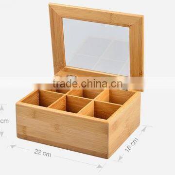 Hot Sell FSC Bamboo Tea Box photo-2