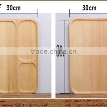 Promotional wooden servic pallet, beech, square, 30*20cm, color natural