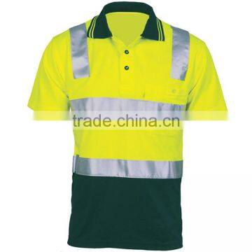 Custom design work color combination polo shirt