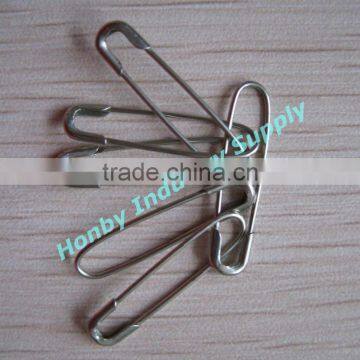 22mm Hang Tag Silver French Safety Pin