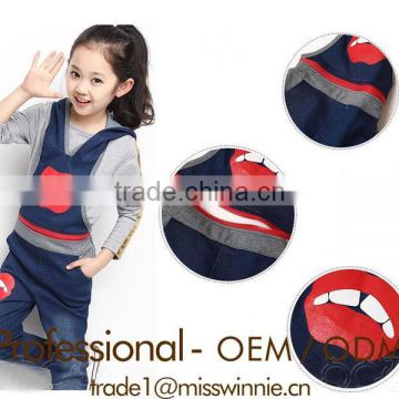 child clothing factory narrow bottom jean