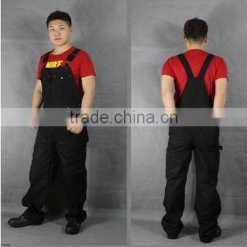 Bib Overalls / Pants Male Workers Siamese Clothing / Uniforms Automotive Tooling Work Clothes Denim Strap