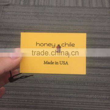 2017 Half Cut-off Thick Paper Hang Tags With High Quality photo-6