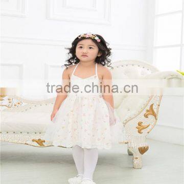 Fashion Dress Kids Party Dress Baby Girl Cotton American Style Dress photo-6