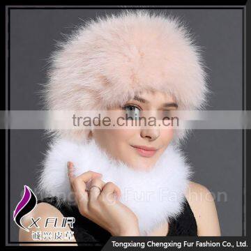 CX-E-23A Wholesale Good Quality Cute Elastic Fox Fur Hair Band photo-3