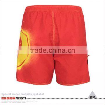 Digital Printing Drawstring Boys Beach Board Shorts With Mesh Linning photo-5