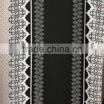 Custom Pattern Print Loose Black Tribal Print Kimono Open Front Capelet Ladies Beachwear Women photo-4