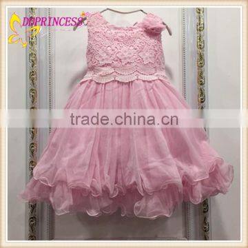 100% cotton Baby girls children wholesale kids casual dresses