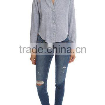 New Arrival Scratch Jeans Women ,skinny Scratch Jeans,blue Scratch Jeans Supplier photo-3