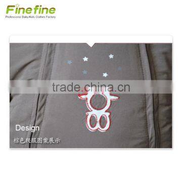 Plain Color Cotton Cheap Baby Romper Organic photo-3