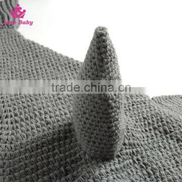 Newborn Baby Knit Beanie Costume Photo Photography Prop Crochet Hat Cap Outfits Mermaid photo-3