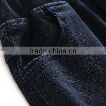 S33450W Kids Boys Denim Casual Jeans Elastic Waist Harem Pant photo-6