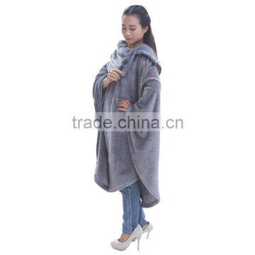 Women Oversize Falnnel Ponchpo ,luxury Pajamas photo-2