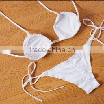 Wholesale Red Scalloped Sexy Bikini photo-3