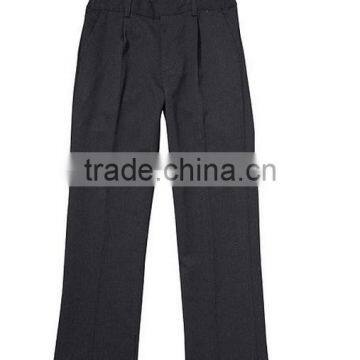 2016 Popular Latest Boys Flat Front Black School Uniform Pants photo-5