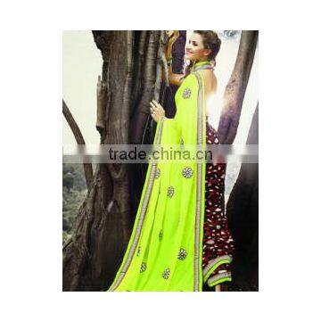 Attractive Party Wear Sarees SKU#17505