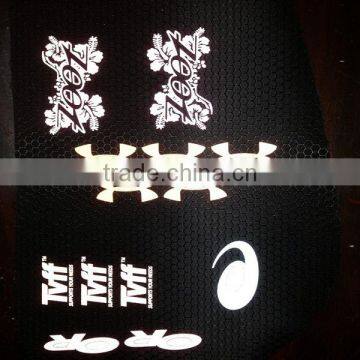 Cheap Glow in the Dark Elastic Film Reflective Logo for Sportsuit photo-3