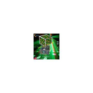 New mini stable and delicate flower gobo Clubs green laser effect lights 50mW T-868