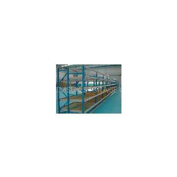 Light duty long pipes industrial racking systems selective with aluminum roller
