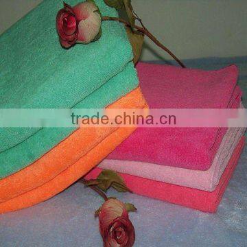 Microfiber super absorbent antibacterial beach towels