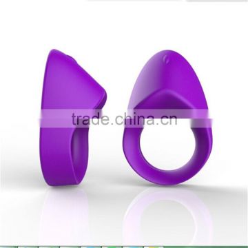 Waterproof Male Rechargeable Cock Ring with Battery Magic Ring