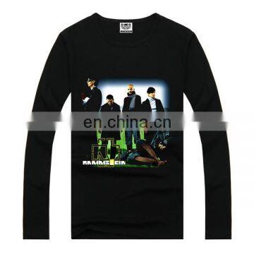 Long sleeve fancy tops,3d t-shirt printing,long t shirt