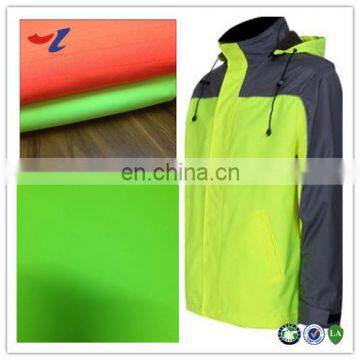 Polyester Fluorescent green cloth for uniform / China cloth
