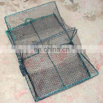 Collapsible crab fishing nets