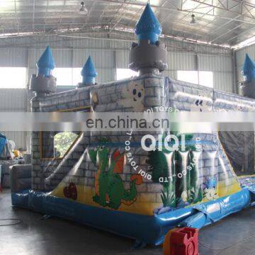 Commercial Inflatable Air Jumping Castles With Slides photo-3