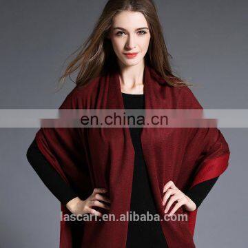 Pure Color Cashmere Shawl for Women photo-3