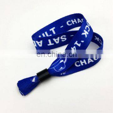 Custom Fabric Wristbands With Disposable Fastener for Event photo-4