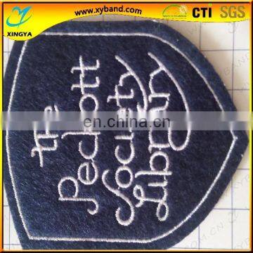 fashion style embroidery shield badges