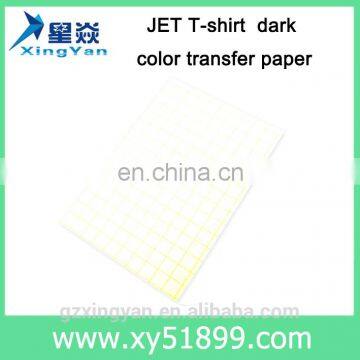 Sublimation paper/Sublimation roll paper/JET cotton T-shirt dark color transfer paper for printing machine