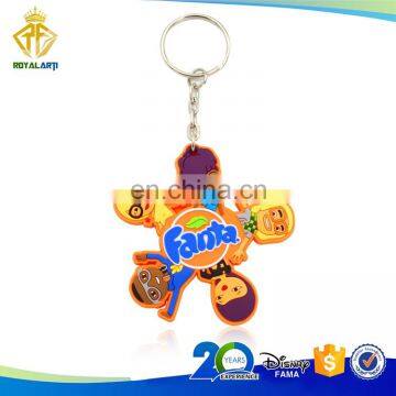 New Custom Drinking Logo 3D PVC Keychain