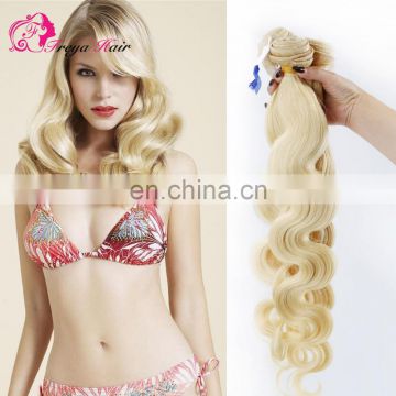 Blonde Curl Virgin Hair Brazilian Remy Hair Extension