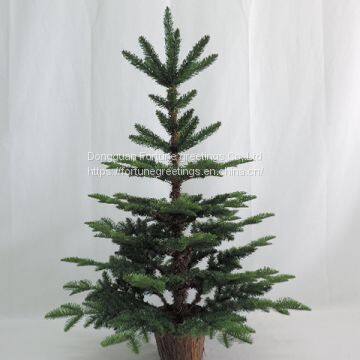 Artificial christmas pot tree