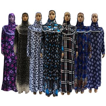 High Quality Middle East Prayer Clothes Muslim Women Abaya Prayer Dress Wholesale with Cheap Price