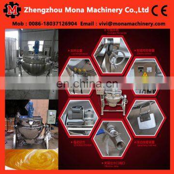 500 Liter Steam Jacketed Cooking Kettle/double Jacketed Steam Kettles/steam Jacket Brew Kettle photo-4