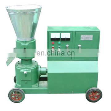 Animal feed granulator/Flat die feed pellet mill with durable spare parts