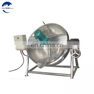 Tilting/agitation Jacketed Kettle/ Boiler/vessel Gas Heating Tilting Jacketed Kettle Steam Jacket Cooking Mixer