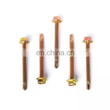 Factory sale custom hexagonal pad self drill tapping screw