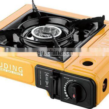 Mini Outdoor Single Burner Gas Hob Butane Camping Gas Stove photo-3